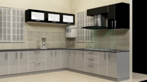 wooden ply kitchen