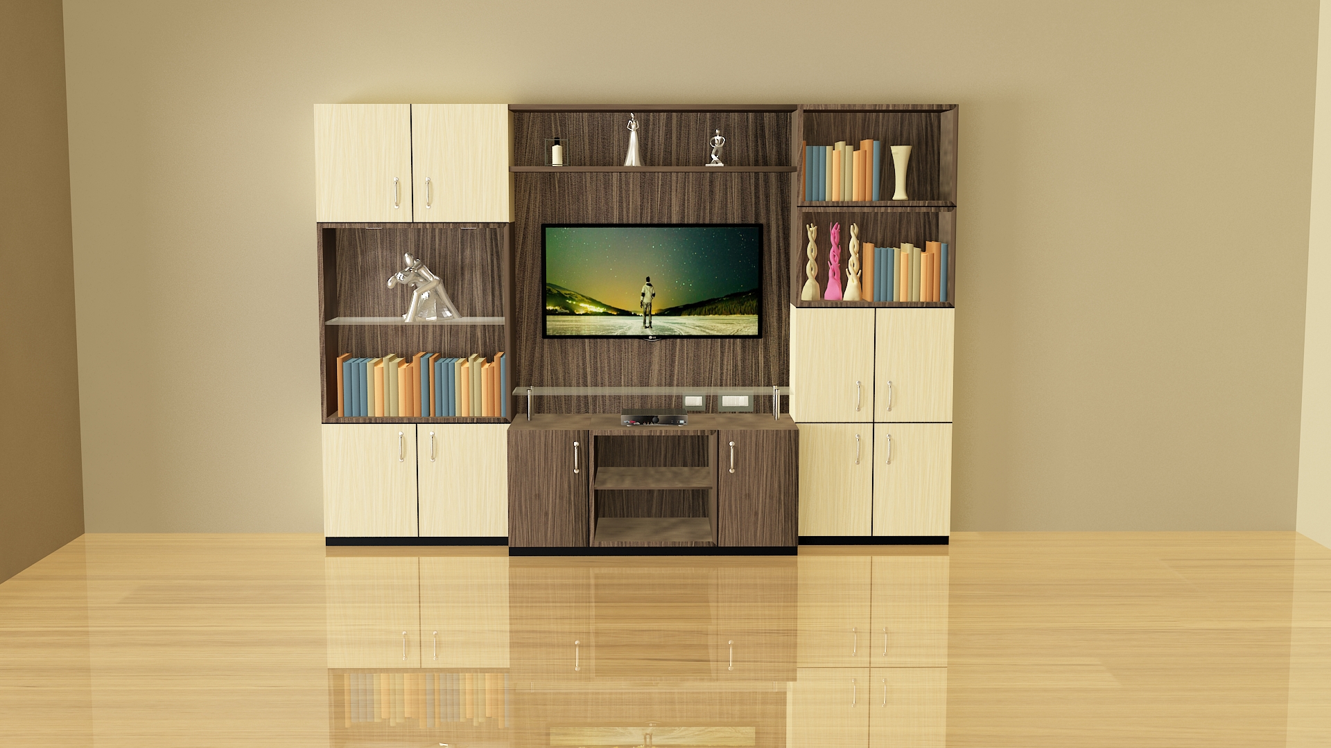 Wooden rack